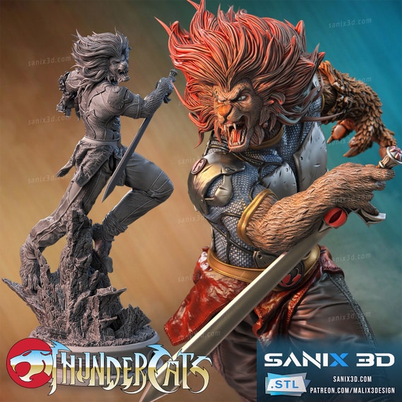 Lion man model(unpainted)