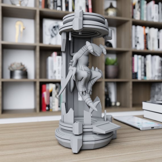Cryo Garchomp model/figurine(unpainted)