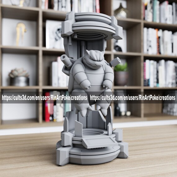Cryo Blastoise model/figurine(unpainted)