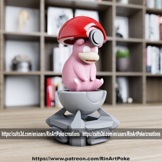 Slowpoke in a ball model/figurine(unpainted)