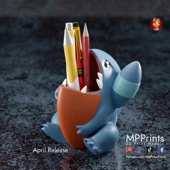 Gible Pen Holder(unpainted)