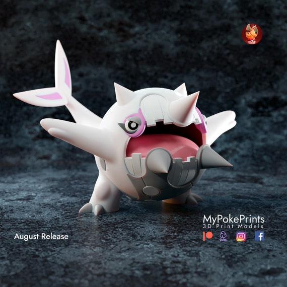 Cetitan Pokemon model/figurine(unpainted)
