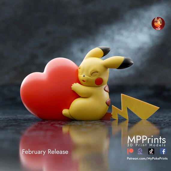 Love Pika model(unpainted)