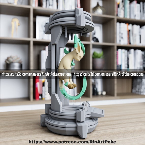 Cryo Leafeon model/figurine(unpainted)