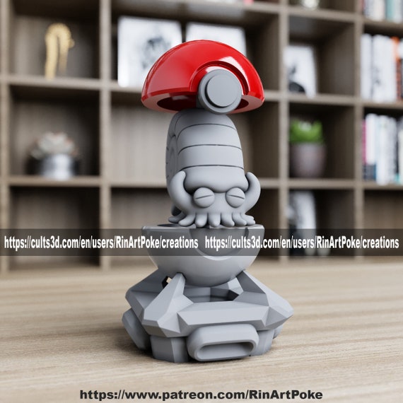 Omanyte in a ball(unpainted)