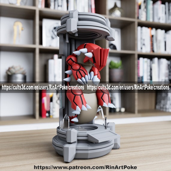 Cryo Groudon model/figurine(unpainted)
