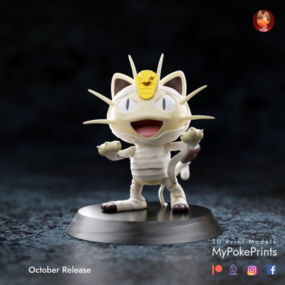 Mummy Meowth model/figurine(unpainted)