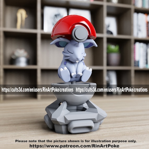 Nidoran in a ball(unpainted)