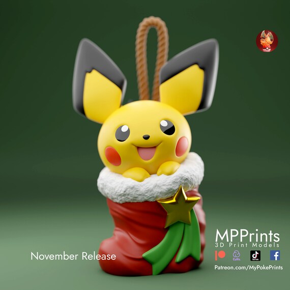 Stocking Pichu model/figurine(unpainted)