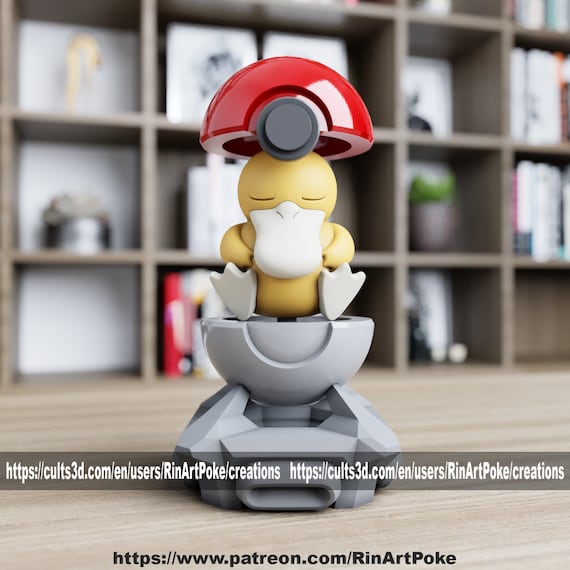 Psyduck in a ball model/figurine(unpainted)