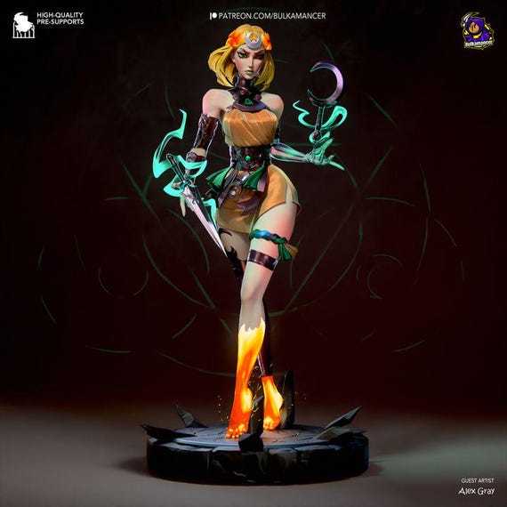 Princess of the underworld model/figurine(unpainted)