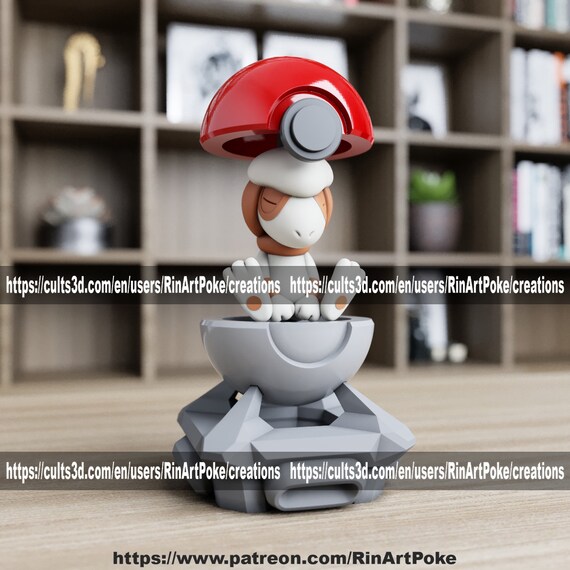 Smeargle in a ball model/figurine(unpainted)