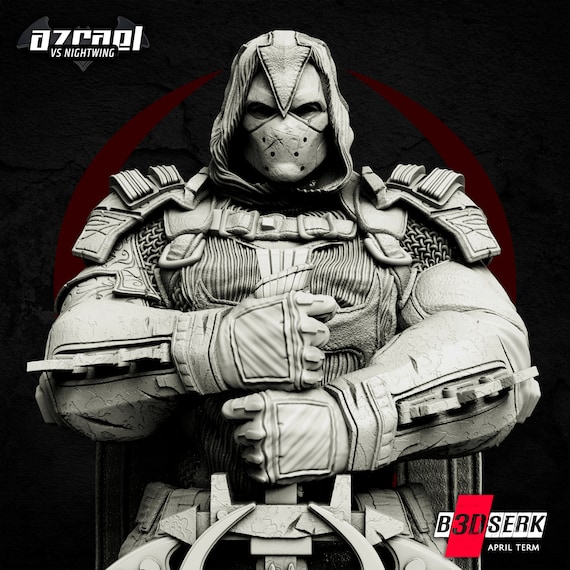 ninja man bust (unpainted)