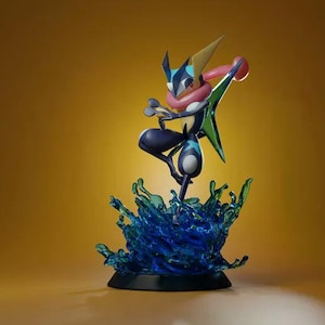 GRENINJA Resin figurine with stand