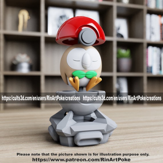 Rowlet in a ball(unpainted)