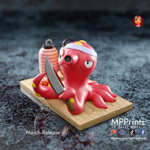 Sushi Chef Octilary model/figurine(unpainted)