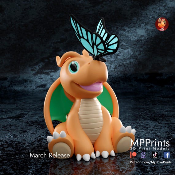Spring Time Dragonite(unpainted)