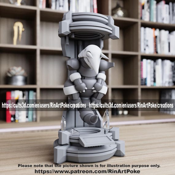Cryo Aggron model/figurine(unpainted)