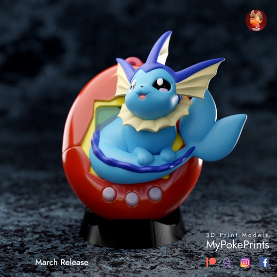 Tamagotchi Vaporeon Pokemon Model/figurine