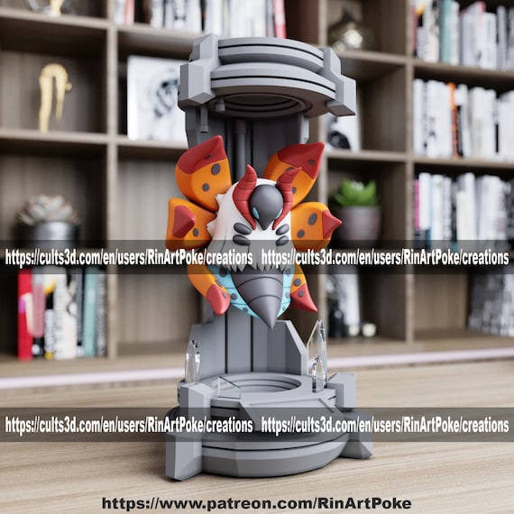 Cryo Volcarona model/figurine(unpainted)