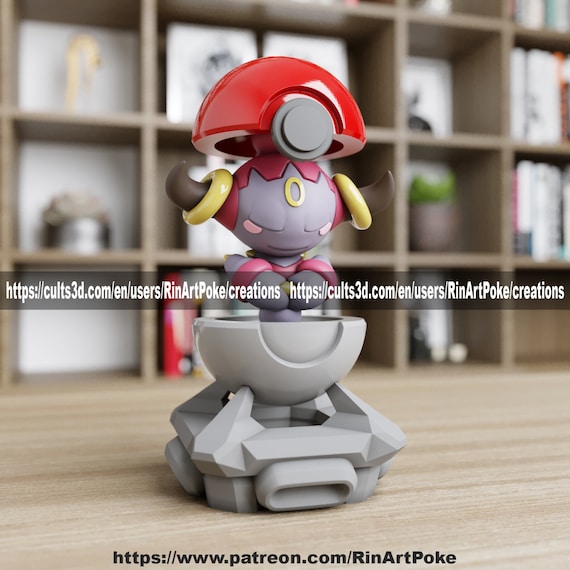 Hoopa in a ball model/figurine(unpainted)