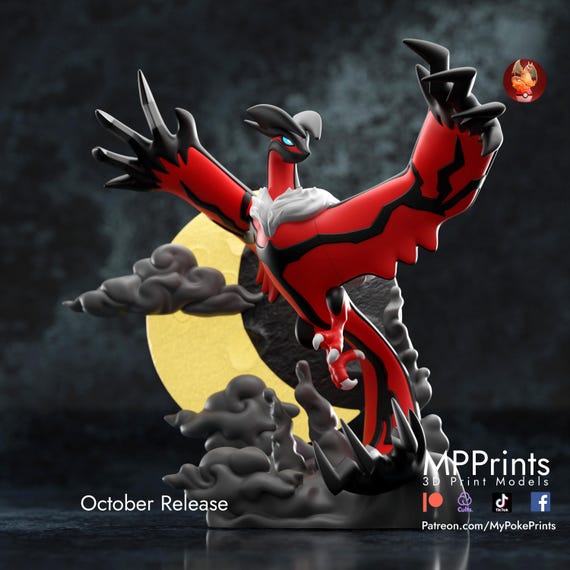 Yveltal model/figurine