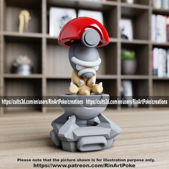 Shieldon in a ball(unpainted)