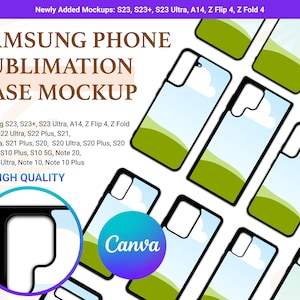 Samsung Mockup Canva, Canva, Samsung  Mockup, Easy Drag and Drop, Sublimation Samsung  Case Mockup, Photo Sublimation, Samsung Case Mockup