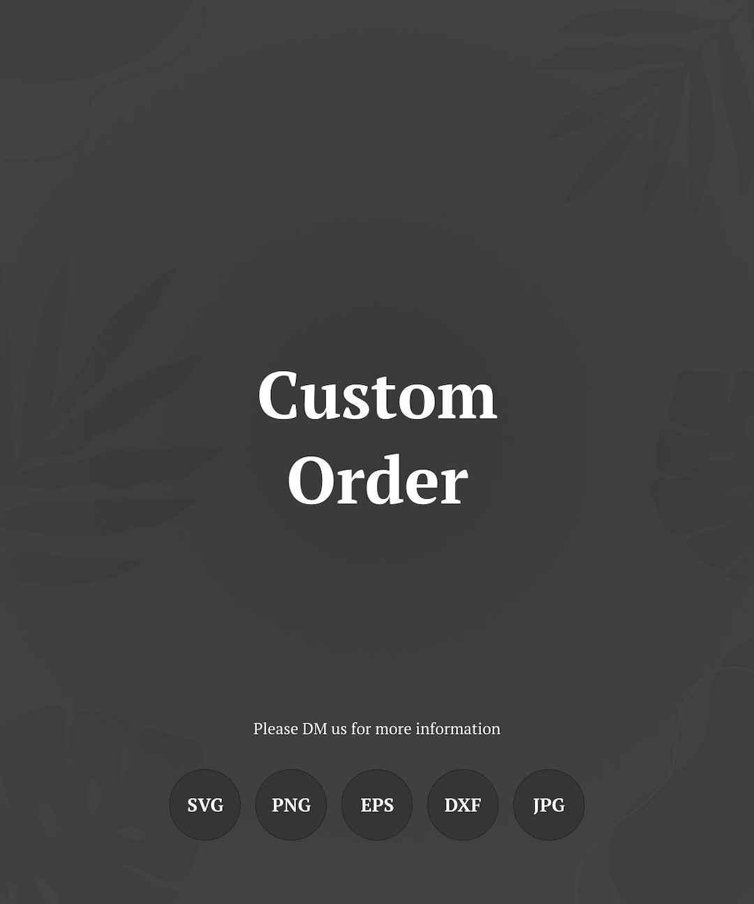 Custom Design On Request Instant Download Digital Download Etsy