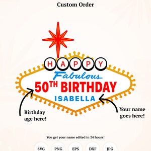 Personalizado 50 cumpleaños, 40 cumpleaños, 30 cumpleaños, 30 cumpleaños las vegas, 40 cumpleaños las vegas, 50 cumpleaños las vegas, Vegas