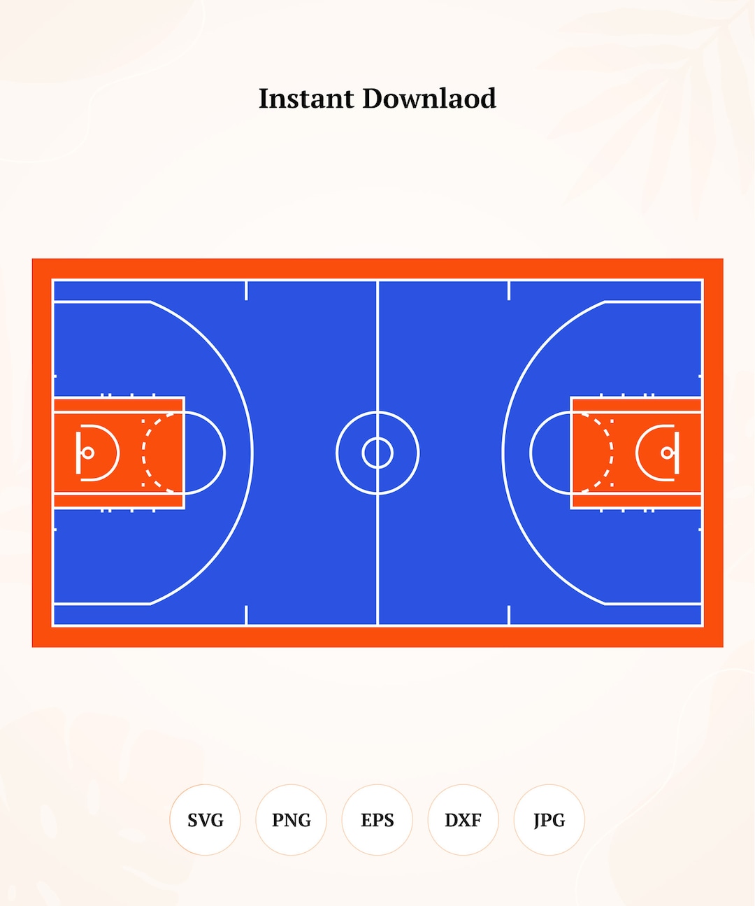 Basketball Court Dimensions And Drawings Basketball Court Svg