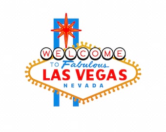 Las Vegas Sign Board, Las Vegas SVG, Las Vegas sign, Fabulous Las Vegas - Instant Download, Digital Download