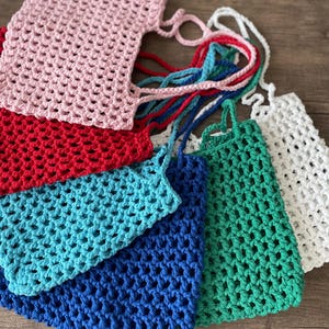 Gestrickte Sommertasche / Veronica Tasche / Makramee Tasche / Strandtasche / gestrickte Strandtasche / Geschenk für Frauen