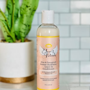 Leave-in Conditioner Detangler, Natural Hair Conditioner, Ayurvedic Aloe Vera Fenugreek Leave-in Conditioner