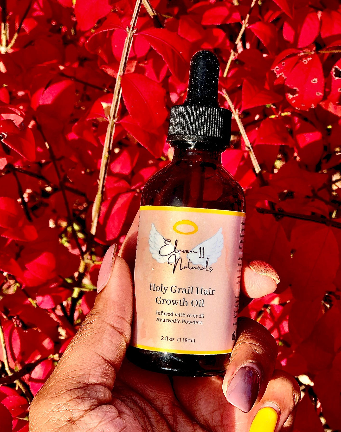 Hair Growth Oil, Ayurvedic Hair Oil, Alopecia Treatment Oil, Herb