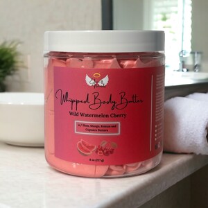 Whipped Body Butter, Body Butter - Wild Watermelon Cherry
