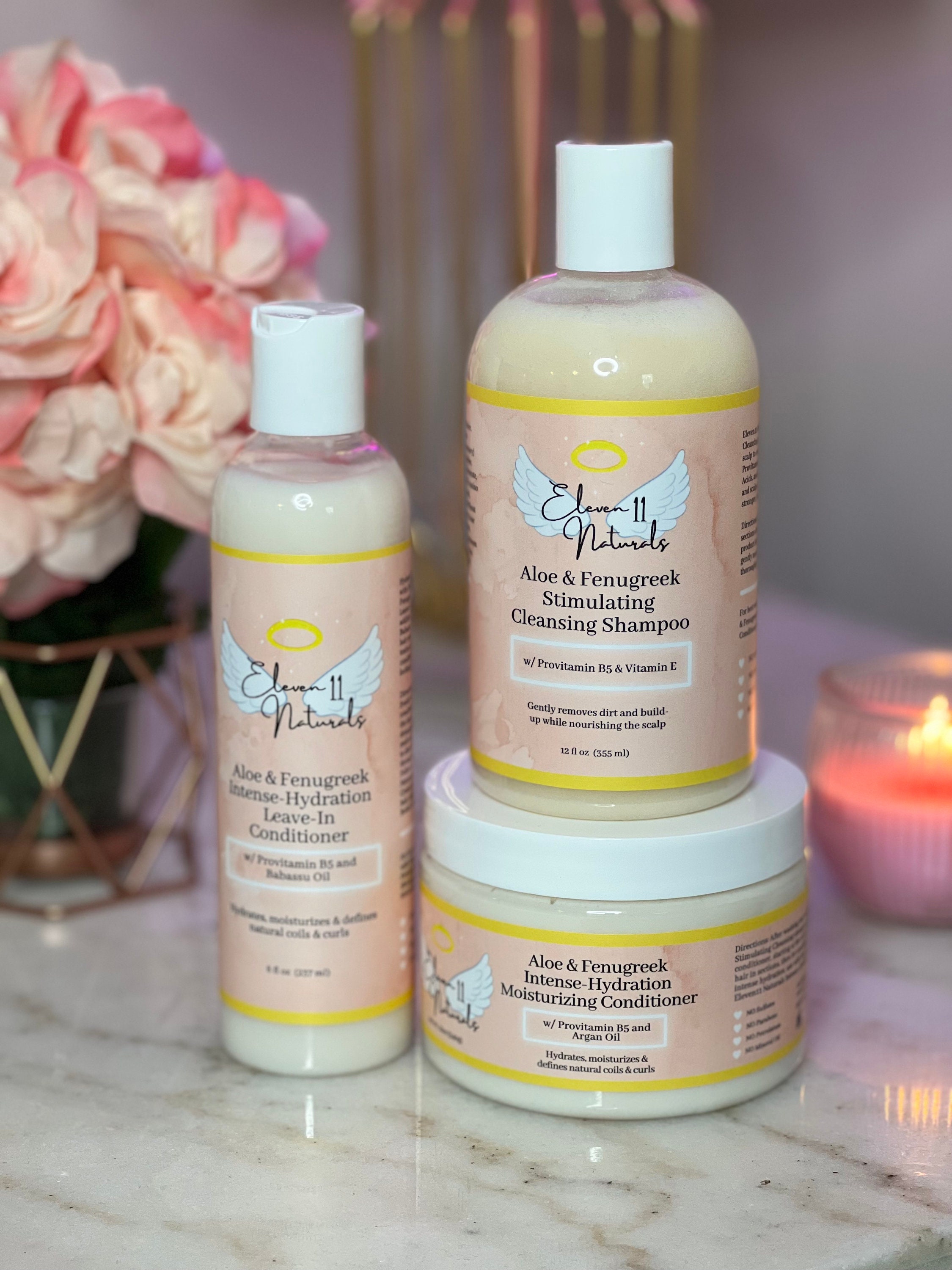 Shampoo & Conditioner, Natural Shampoo and Conditioner, Aloe Vera