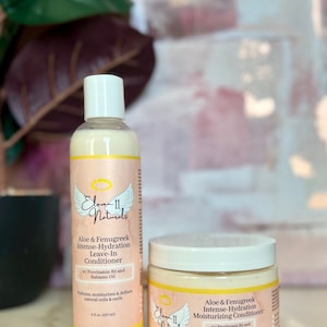 Conditioner, Deep Conditioner, Leave-in Conditioner, Natural Conditioner, Aloe Vera Fenugreek, Ayurvedic Conditioner Set,