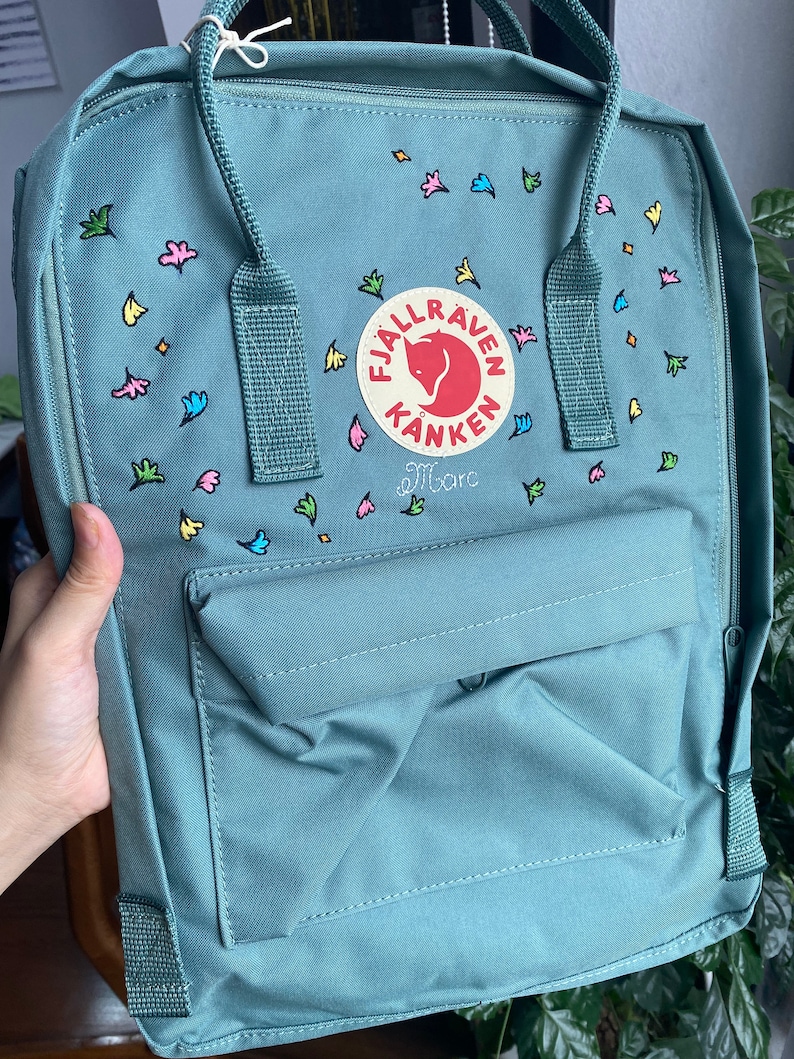 Fjallraven Kanken Backpack Custom Embroidered Heartstopper Etsy