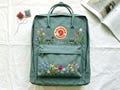 Fjallraven Kanken Backpack Embroidered with Wildflowers, Wildflower Meadow Kanken Backpack, Personalized Kanken, Back to School Gift product logo