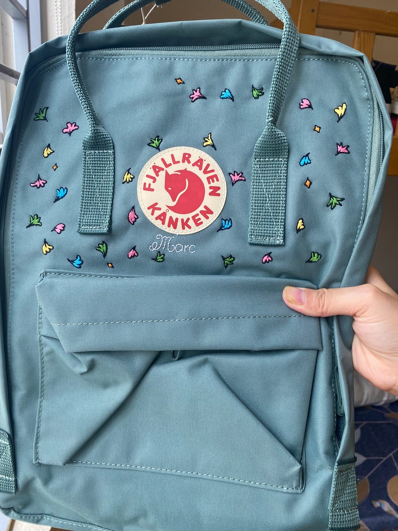 Fjallraven Kanken Backpack Custom Embroidered Heartstopper Etsy UK