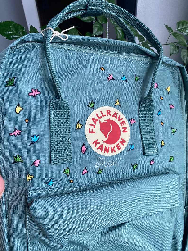 Fjallraven Kanken Backpack Custom Embroidered Heartstopper Etsy UK