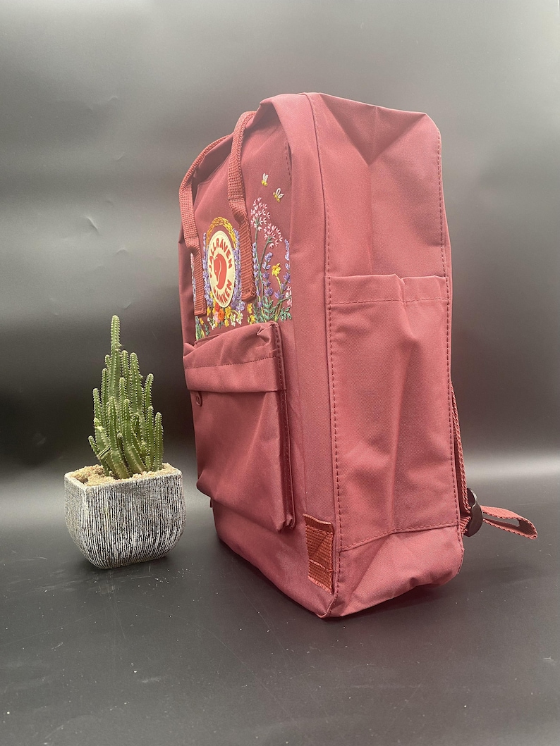 Custom Embroidered Fjallraven Kanken Backpack/ Kanken Etsy