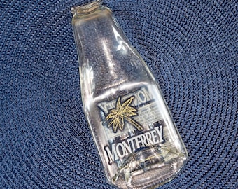 Botella de cerveza Monterrey aplanada - Cenicero para cigarros, reposacucharas, etc.