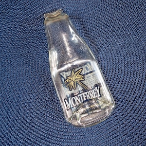 Flattened Monterrey Beer Bottle - Cigar Ashtray, Spoon rest, etc.