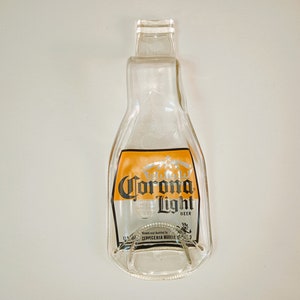 Botella Corona Light reciclada: cenicero para cigarros, reposacucharas, etc.
