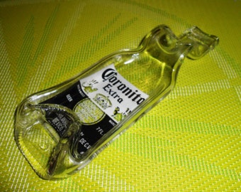 Botella Coronita Reciclada - Cenicero para cigarros, reposacucharas, etc.