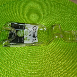 Discounted - Flattened Coronita Bottle - Cigar Ashtray, Spoonrest, etc.