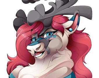 Fursona Badge Commissions (OPEN)