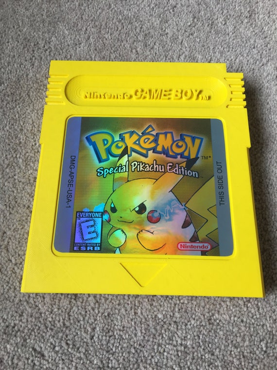 Pokemon Yellow Pikachu Edition for Original Gameboy